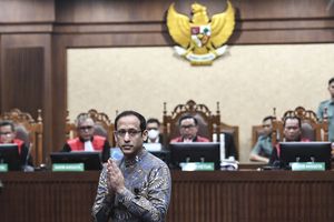 Nadiem Makarim: 4 Hakim Tak Berani Melihat Mata Saya Saat Menjatuhkan Vonis