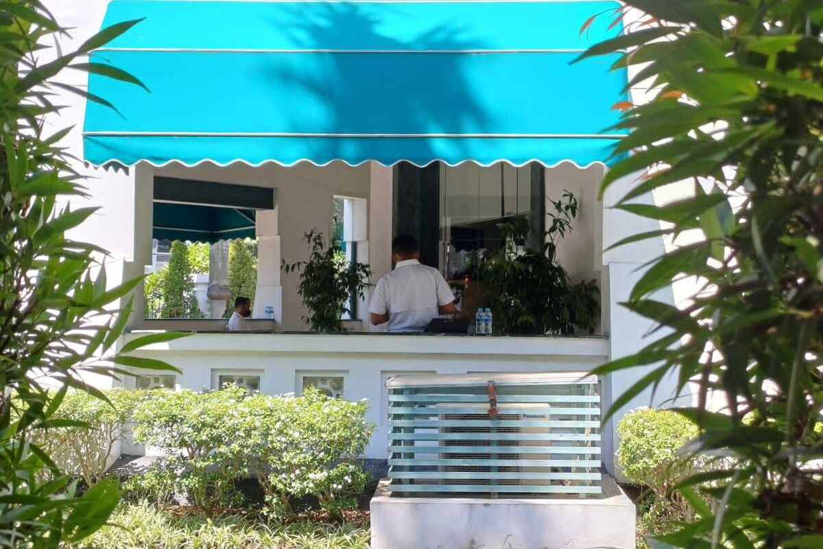 Tim Polda Jatim menggeledah gedung wismilak Surabaya, Senin (14/8/2023)