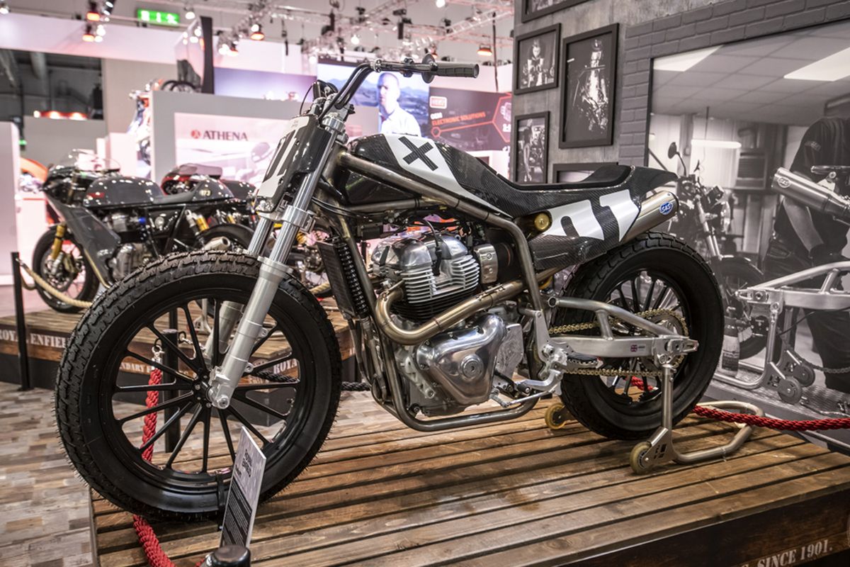 Twins FT, salah satu dari deretan motor custom Royal Enfield di EICMA 2019