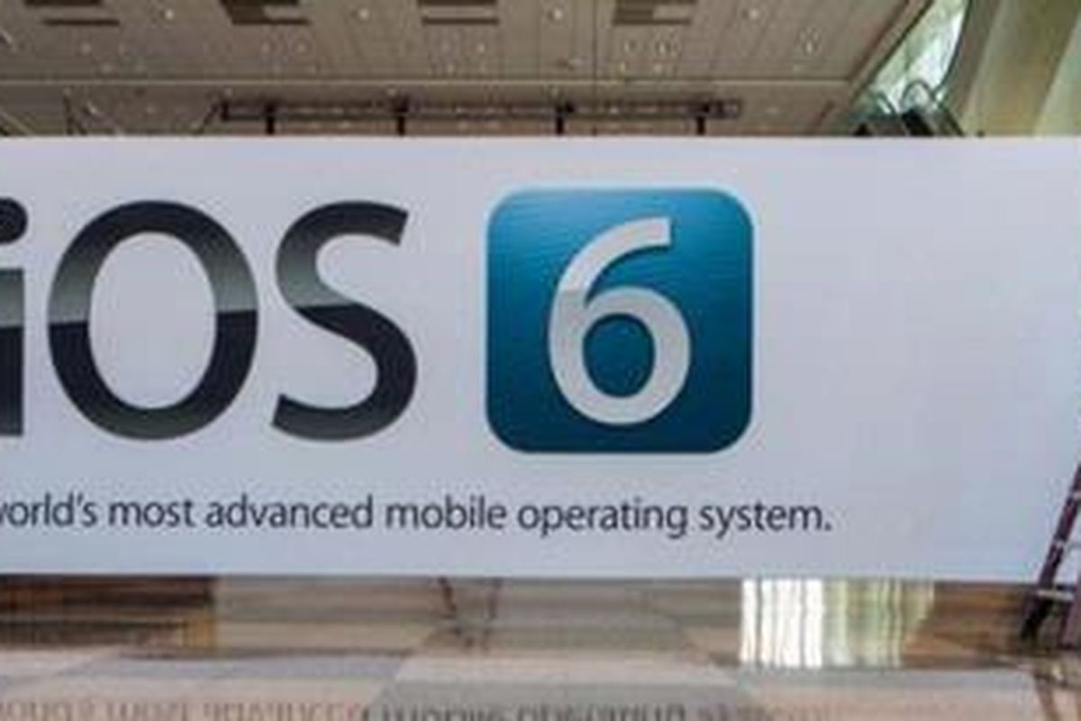 Persiapan peluncuran iOS 6 di WWDC San Fransisco Amerika Serikat.