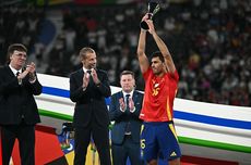 Daftar Penghargaan Euro 2024: Spanyol Juara, Rodri Pemain Terbaik