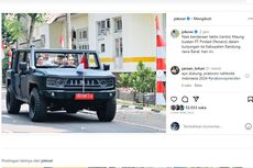 Lagi, Prabowo Sopiri Jokowi Naik Maung Generasi Terbaru
