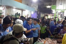 Sandiaga Uno Bikin Heboh Pedagang Pasar Besar Kota Malang