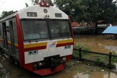 Banjir di Cipinang Asem Mulai Surut