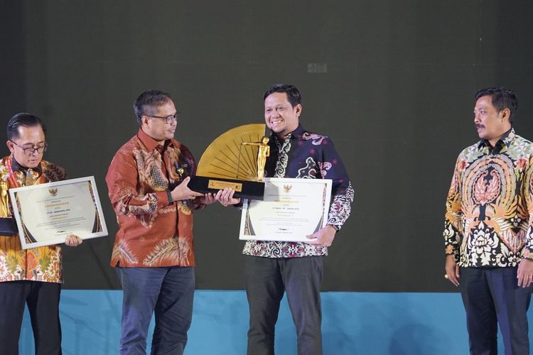 PT WIKA peroleh apresiasi dari Kementerian PUPR dalam Pameran Konstruksi Indonesia bertajuk Akselerasi Transformasi Digital Sektor Konstruksi untuk Mewujudkan Pembangunan Infrastruktur Berkelanjutan di Jakarta, Jumat (3/11/2023).