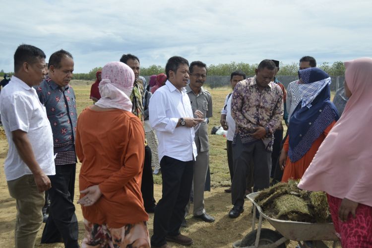 Plt Deputi Bidang Koordinasi Pemberdayaan Masyarakat, Desa dan Kawasan Kemenko PMK Sonny Harry B Harmadi melakukan kunjungan kerja ke Provinsi Aceh.