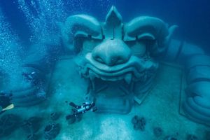 Unik, Thailand Hadirkan Museum Bawah Laut Bertema Ramayana