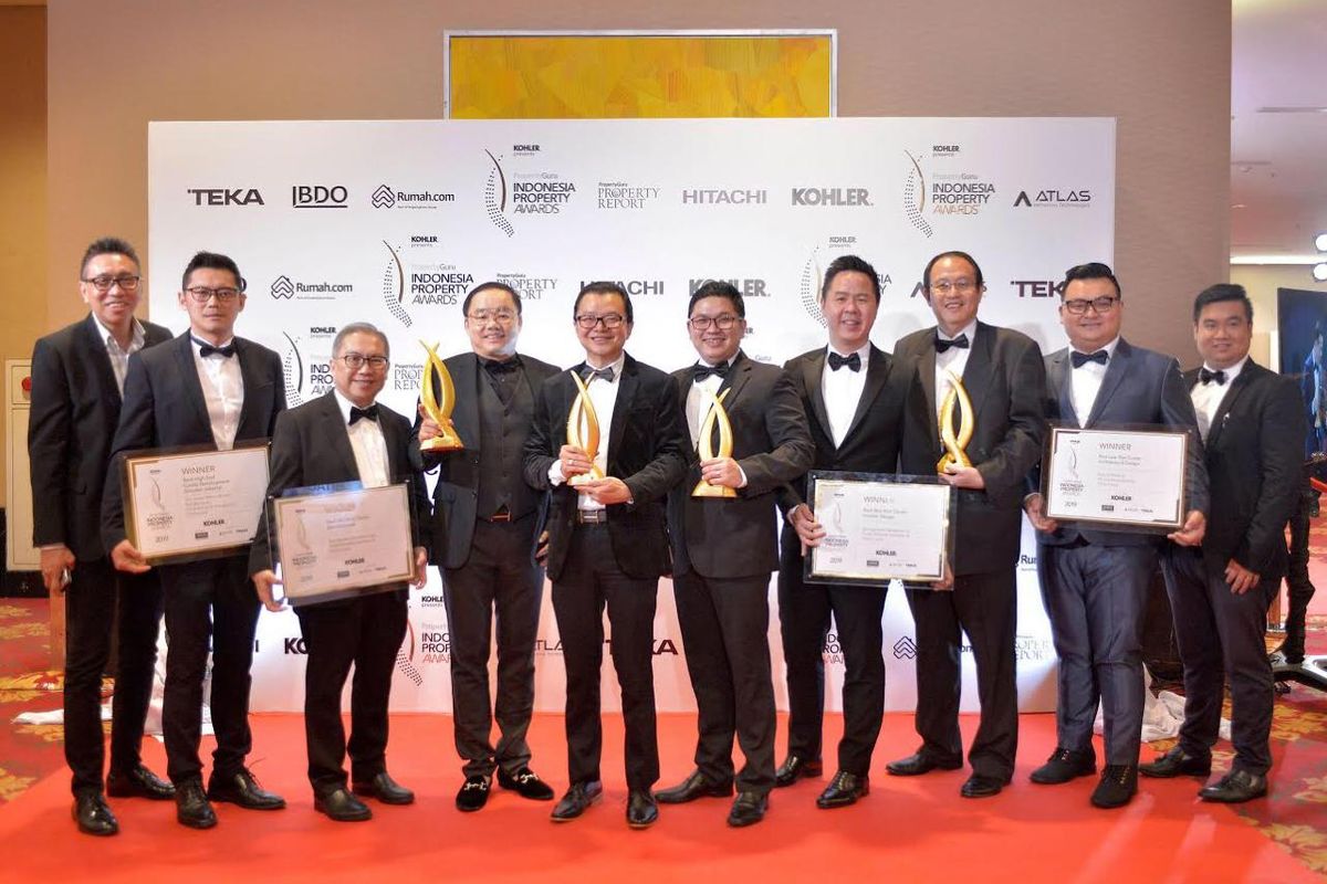 Triniti Land sabet empat penghargaan di Indonesia Proeprty Awards 2019, Kamis (19/9/2019).