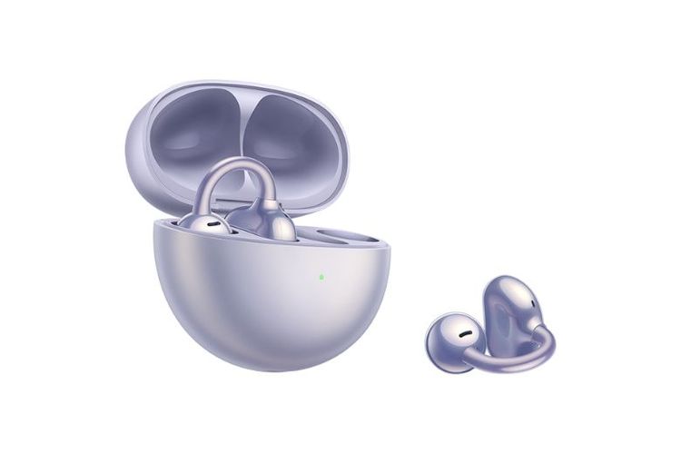 HUAWEI FreeClip varian ungu.