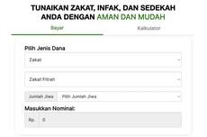 Cara Bayar Zakat Fitrah secara Online, Mudah Bisa lewat HP