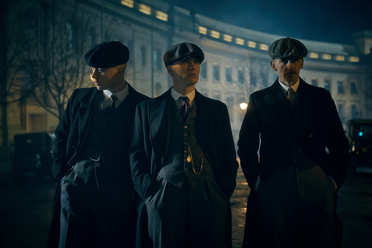 Cillian Murphy, Paul Anderson, and Joe Cole dalam film Peaky Blinders (2013)