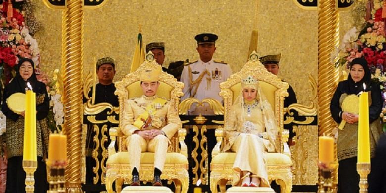 Royal Wedding Brunei, pernikahan Pangeran Abdul Malik (31) dengan Dayangku Raabi Atul Adawiyah Pengiran Haji Bolkiah (22)