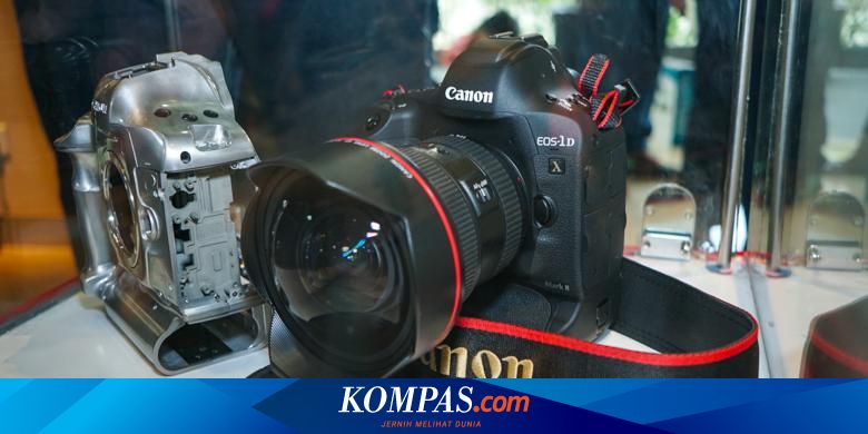 dslr canon 1dx mark ii resmi masuk