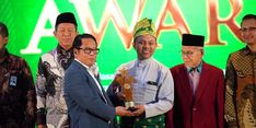 Terima BWI Awards 2025, Gubri Abdul Wahid: Jadi Penyemangat untuk Berwakaf