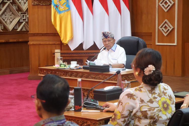 Gubernur Bali, I Wayan Koster.