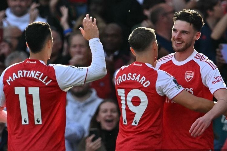 Hasil Arsenal Vs Newcastle 1-0: Roket Declan Rice, Gunners Lolos ke Liga Champions