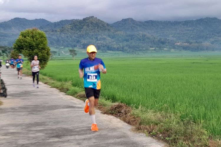 Pronosutan di Kulon Progo, Jalur Jogging dengan View Sawah dan Menoreh