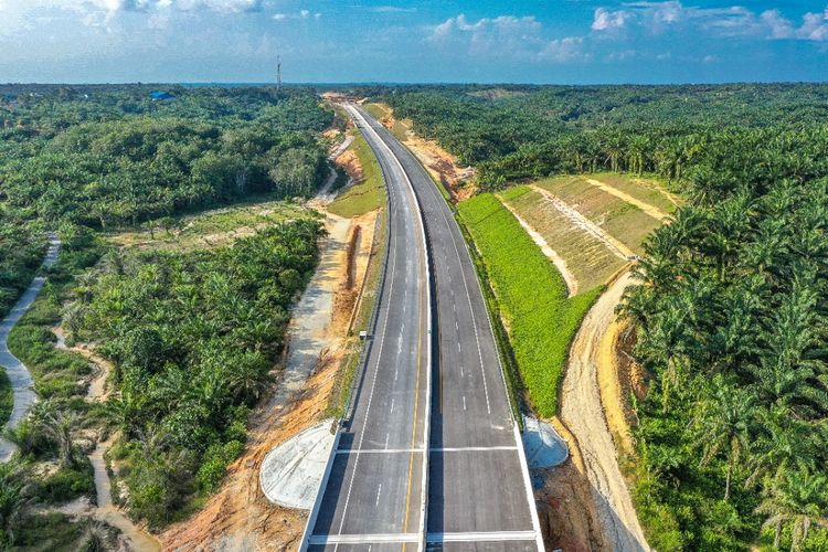 Tol Pekanbaru-Dumai Seksi I dibuka fungsional hingga tanggal 2 Januari 2020.