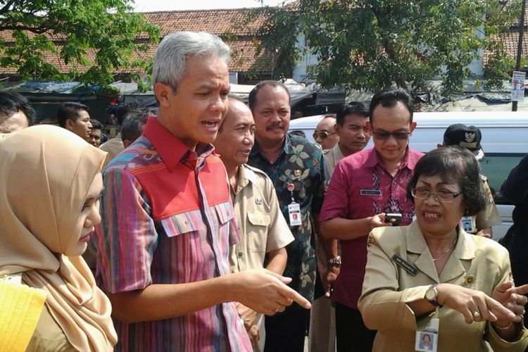 Gubernur Jawa Tengah, Ganjar Pranowo. KOMPAS.Com /Slamet Priyatin 