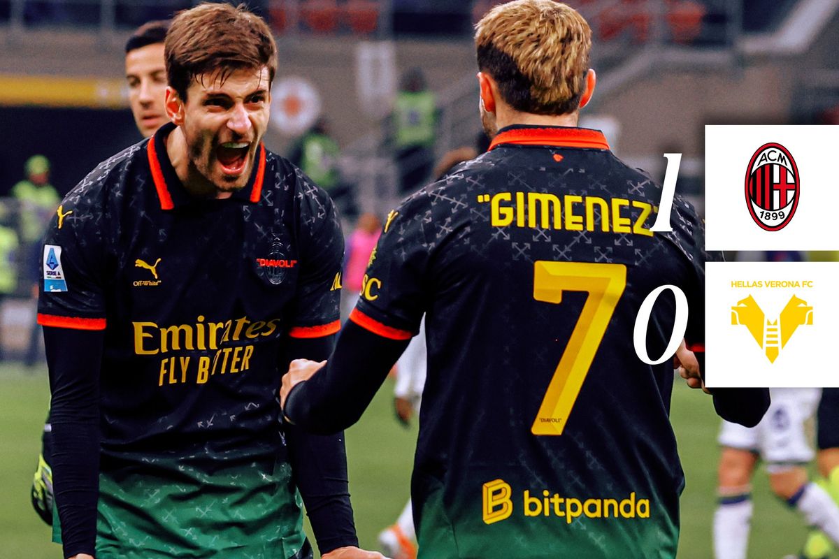 Matías Gimenez mencetak gol kemenangan untuk AC Milan