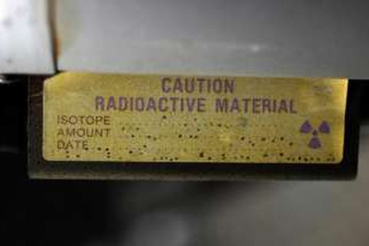 Materi radioaktif. 