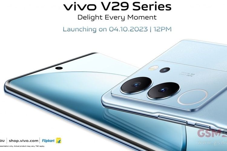 Vivo V29 series yang dikabarkan akan segera meluncur di pasar India pada Rabu (4/10/2023)