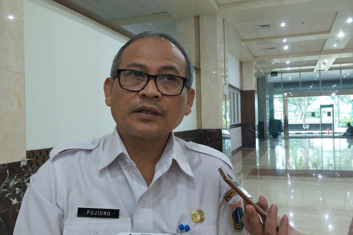 Kepala Badan Pengelola Aset Daerah (BPAD) Jakarta Pujiono di Gedung DPRD DKI Jakarta, Jalan Kebon Sirih, Jakarta Pusat, Rabu (13/11/2019).