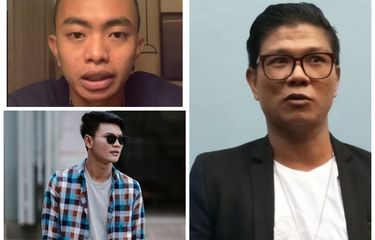 Kolase foto Andika Kangen Band, Tri Suaka, dan Zinidin Zidan