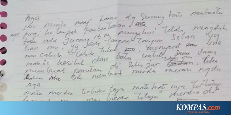 Surat Terima Kasih Untuk Kakak Osis Kumpulan Contoh Surat