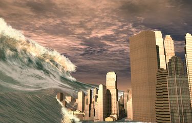Ilustrasi tsunami