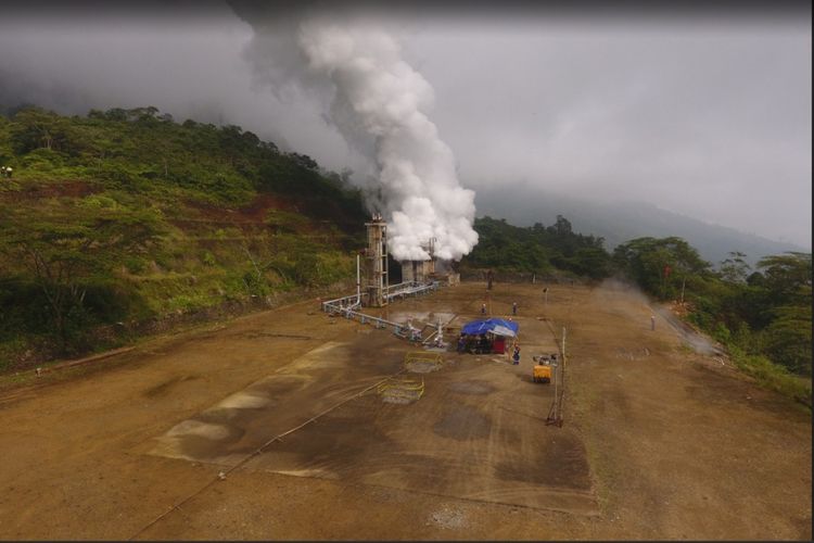 Salah satu sumur panas bumi milik Pertamina Geothermal Energy (PGE) Hulu Lais, Lebong, Bengkulu siap produksi. (Fok, PGE Hulu Lais).