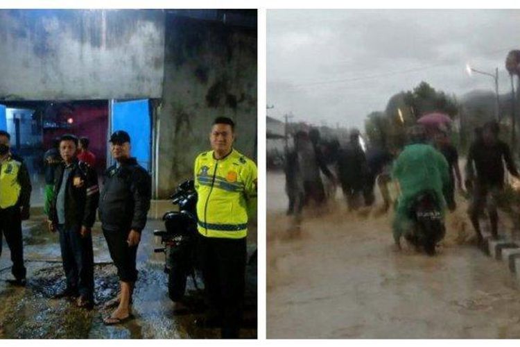 Hujan lebat yang mengguyur Kota Jambi, Rabu (22/3/2023), mengakibatkan Lapas Kelas II Jambi kebanjiran dan Hujan deras disertai angin kencang mengguyur Kabupaten Kerinci dan Kota Sungai Penuh. 