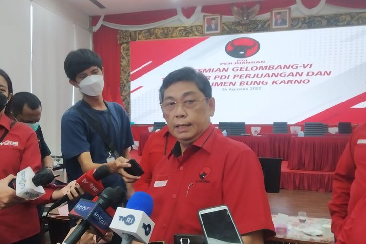 Wakil Sekretaris Jenderal DPP PDI-P Utut Adiyanto, Rabu (24/8/2022).