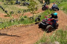 Serunya Naik ATV di Coconut Farm Garden Cianjur, Sensasi Offroad di Alam Terbuka