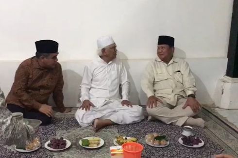 Bertemu Gus Mus Selama Dua Jam, Prabowo: Minta Masukan untuk yang Terbaik