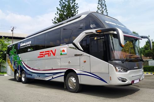 Bus dengan Sasis Tronton, Lebih Cocok untuk Jalur Tol