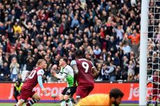 Hasil West Ham Vs Liverpool 2-2, The Reds Gagal Menang