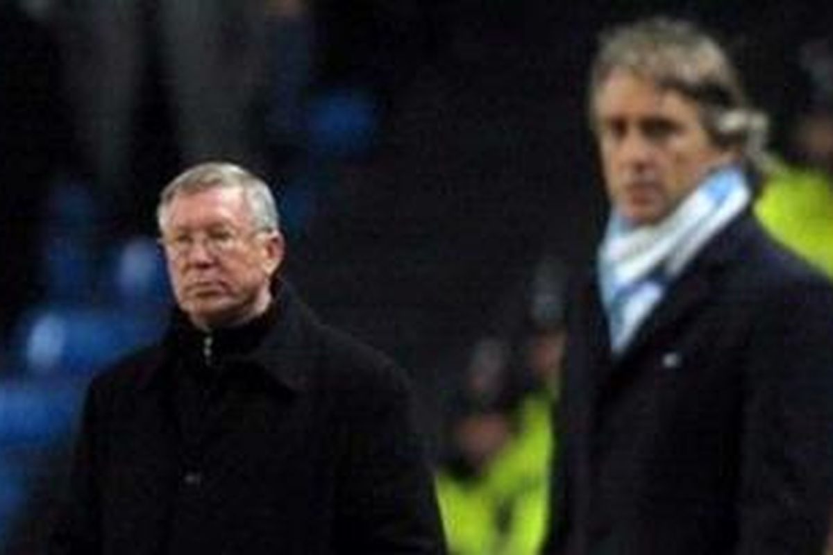 Mancini mengklaim MU tetap favaorit karena menghadapi dua pertandingan yang lebih mudah.