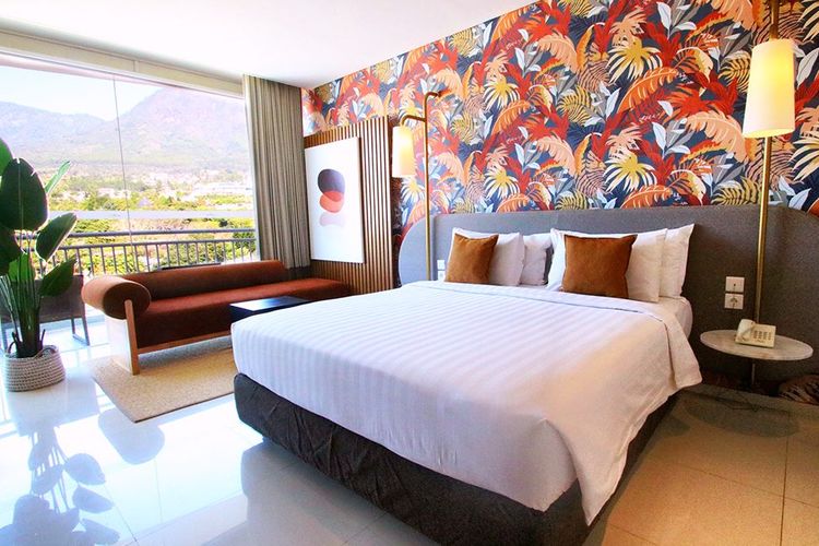 Ilustrasi salah satu kamar Pohon Inn Hotel di Kota Batu, Jawa Timur.