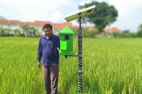 Prihatin Banyak Petani Kesetrum, Raharjo Ciptakan Alat Pengusir Tikus Bertenaga Surya