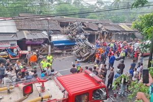Truk Tangki Solar Tabrak Mobil Carry di Kalijambe Purworejo, 1 Tewas dan 3 Luka-Luka