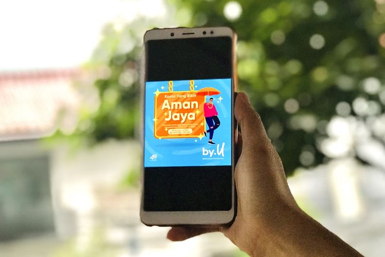 By.U tawarkan paket internet murah bertajuk Kuota Yang Bikin Aman Jaya