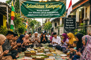 Banyuwangi Merawat Tradisi: Selamatan Kampung, Warga Bertukar Makanan dan Doa