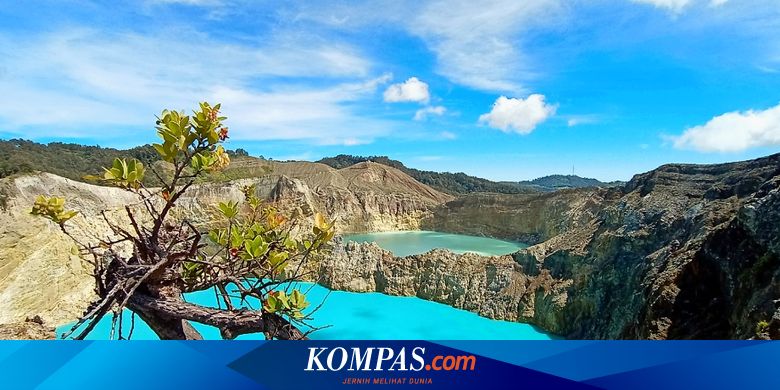 Sempat Menyusut, Air di Salah Satu Danau Kelimutu Kembali Naik - Vimarsana News