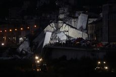 Kisah Pengemudi Nyaris Tewas saat Jembatan di Italia Ambruk