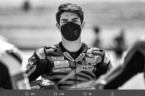 Duka Mendalam atas Meninggalnya Pebalap WorldSSP 300 Dean Berta Vinales