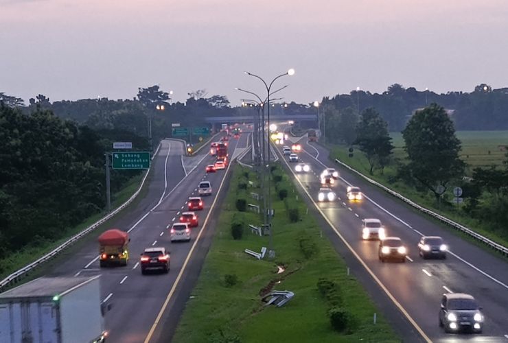 One Way Tol Trans Jawa Dihentikan, Contraflow di Jakarta-Cikampek Berakhir