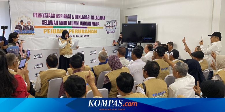 Anies-Muhaimin Terima Deklarasi Dukungan Sejumlah Alumni UGM Bernama Relagama