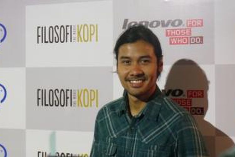 Chicco Jerikho diwawancara di Exodus, Kuningan City, Jl Prof Dr Satrio, Jakarta Selatan, Rabu (7/1/2015).