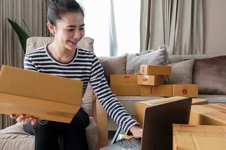 Ilustrasi digitalisasi UMKM